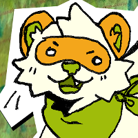 forest ferret portrait